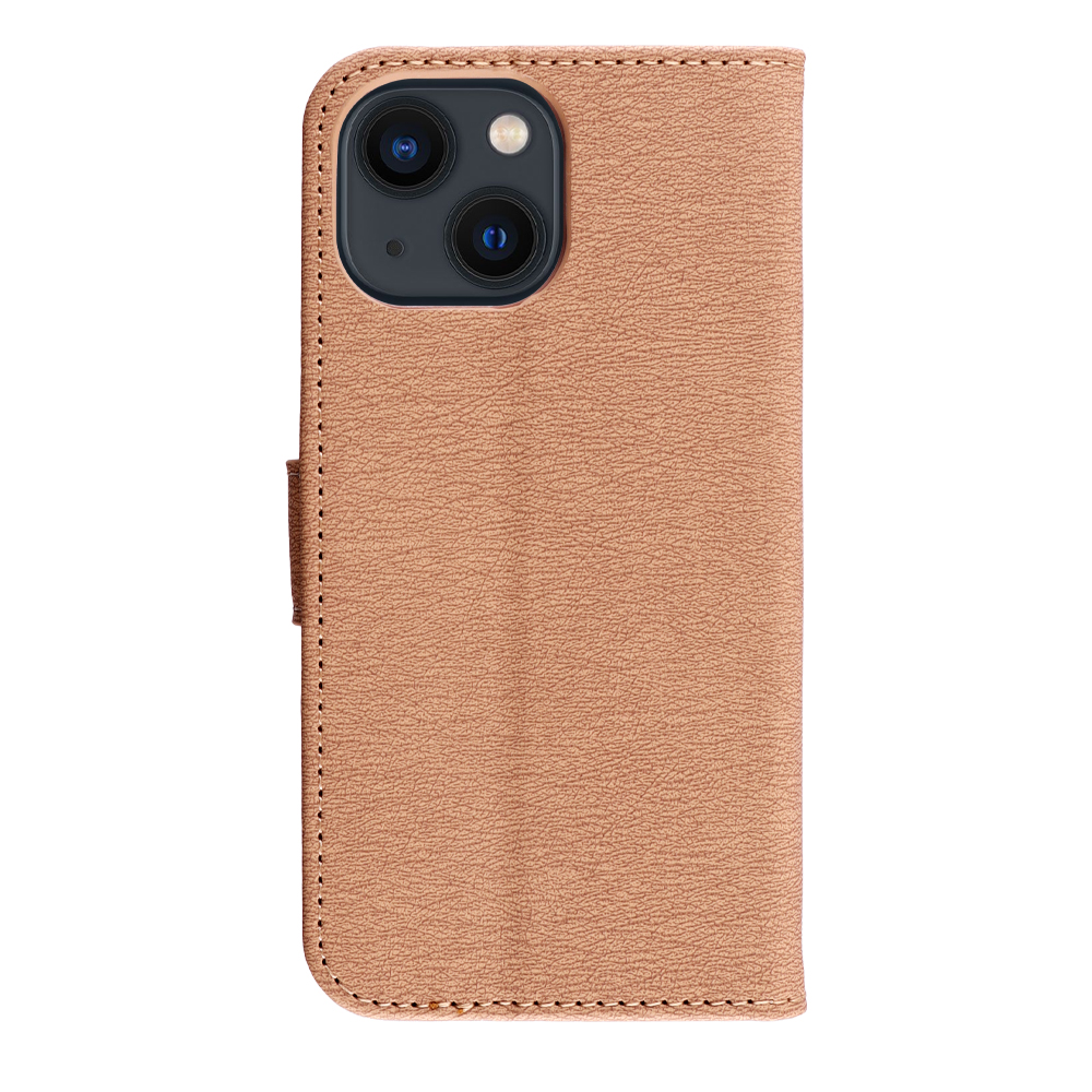 VOLTE-TEL ALLURE ΘΗΚΗ IPHONE 13 MINI 5.4in MAGNET BOOK STAND CLIP GOLD - Image 2