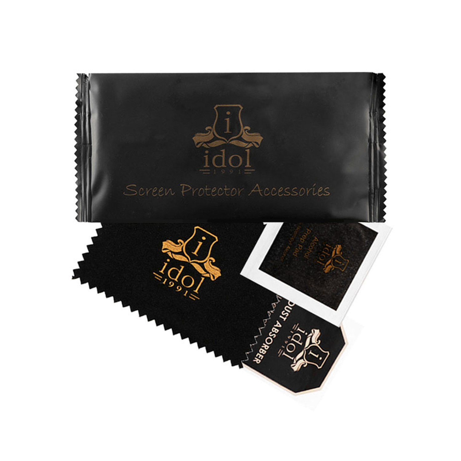 IDOL 1991 TITANIUM TEMPERED GLASS SAMSUNG A13 5G A136 6.5in 9H 0.25mm SEMI CURVED FULL GLUE BLACK - Image 4