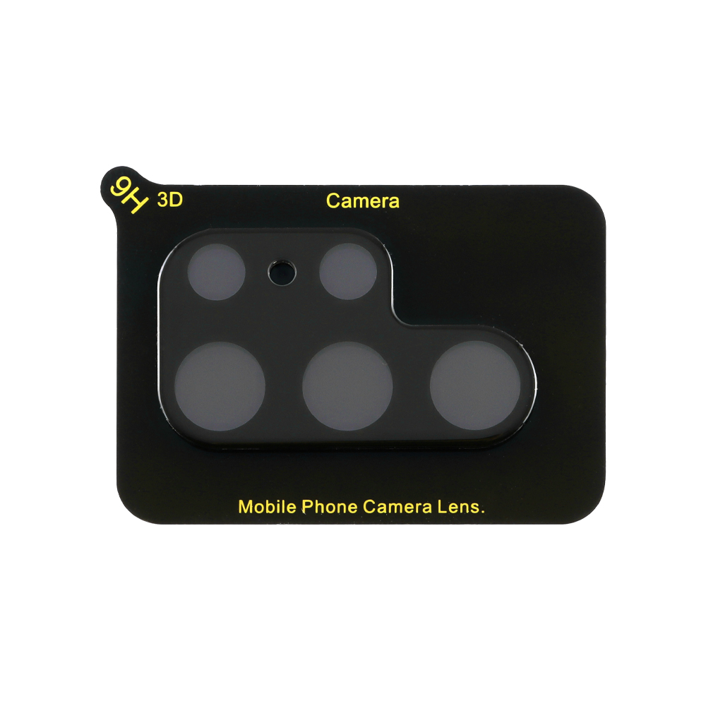 VOLTE-TEL CAMERA GLASS SAMSUNG S22 ULTRA 5G 6.8in 9H 0.25mm 3D CURVED BLACK - Image 3