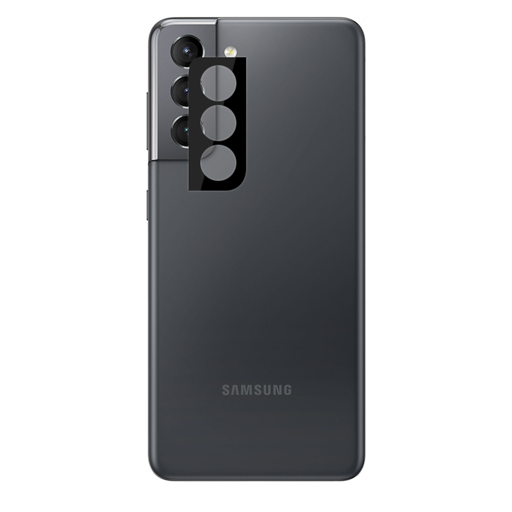 VOLTE-TEL CAMERA GLASS SAMSUNG S21 5G G991 6.2in 9H 0.25mm 3D CURVED BLACK - Image 2