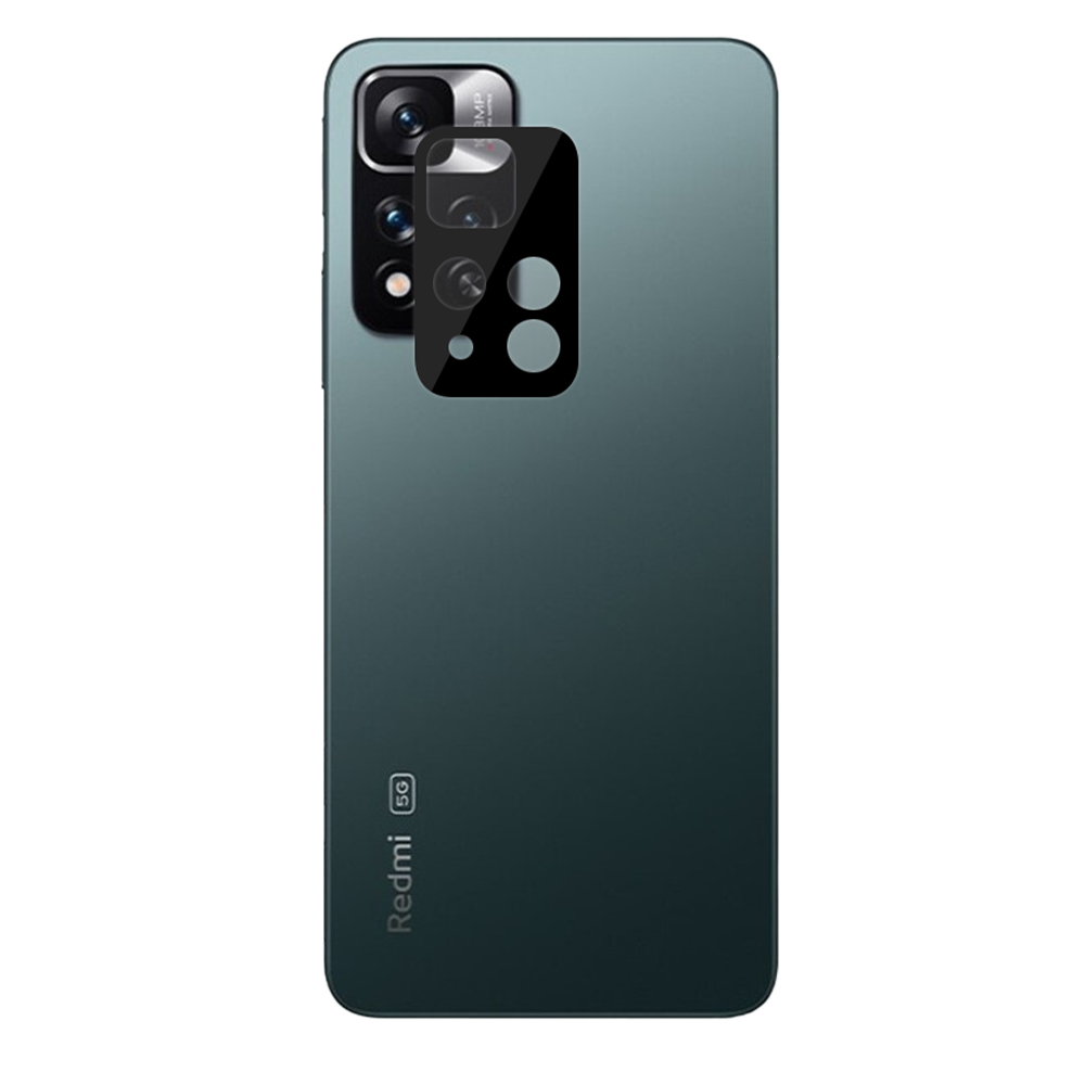 VOLTE-TEL CAMERA GLASS XIAOMI REDMI NOTE 11 PRO+ 6.67in 9H 0.25mm 3D CURVED BLACK - Image 2