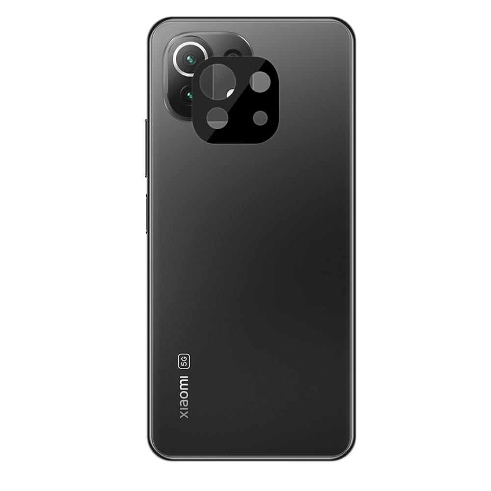 VOLTE-TEL CAMERA GLASS XIAOMI 11 LITE 5G NE/MI 11 LITE/MI 11 LITE 5G 6.55in 9H 0.25mm 3D CURVED BLACK - Image 2