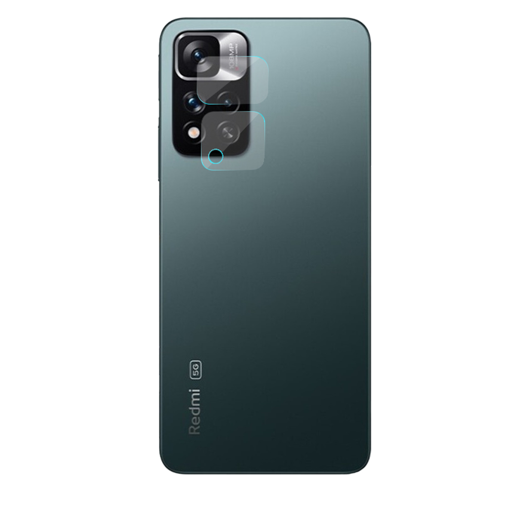 VOLTE-TEL CAMERA GLASS XIAOMI REDMI NOTE 11 PRO+ 6.67in 9H 0.30mm TRANSPARENT 2 PCS - Image 2