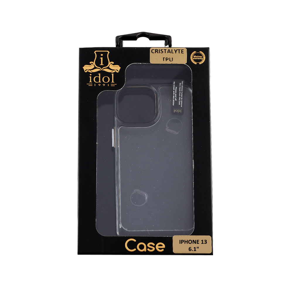 IDOL 1991 CRISTALYTE TPU ΘΗΚΗ IPHONE 13 6.1in CAMERA GUARD ΔΙΑΦΑΝΗ ΓΚΡΙ - Image 9