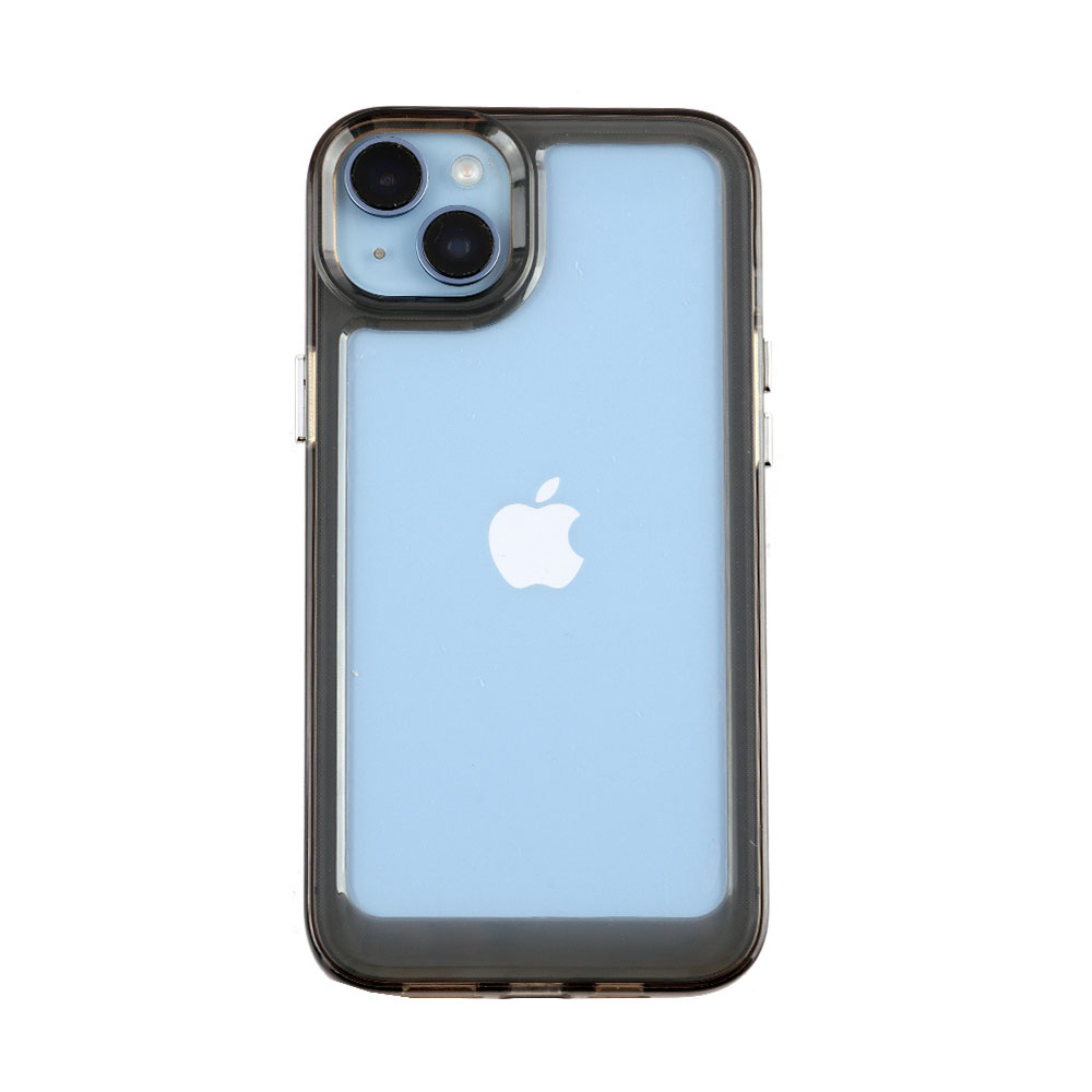 IDOL 1991 CRISTALYTE TPU ΘΗΚΗ IPHONE 14 PLUS 6.7in CAMERA GUARD ΔΙΑΦΑΝΗ ΓΚΡΙ - Image 2