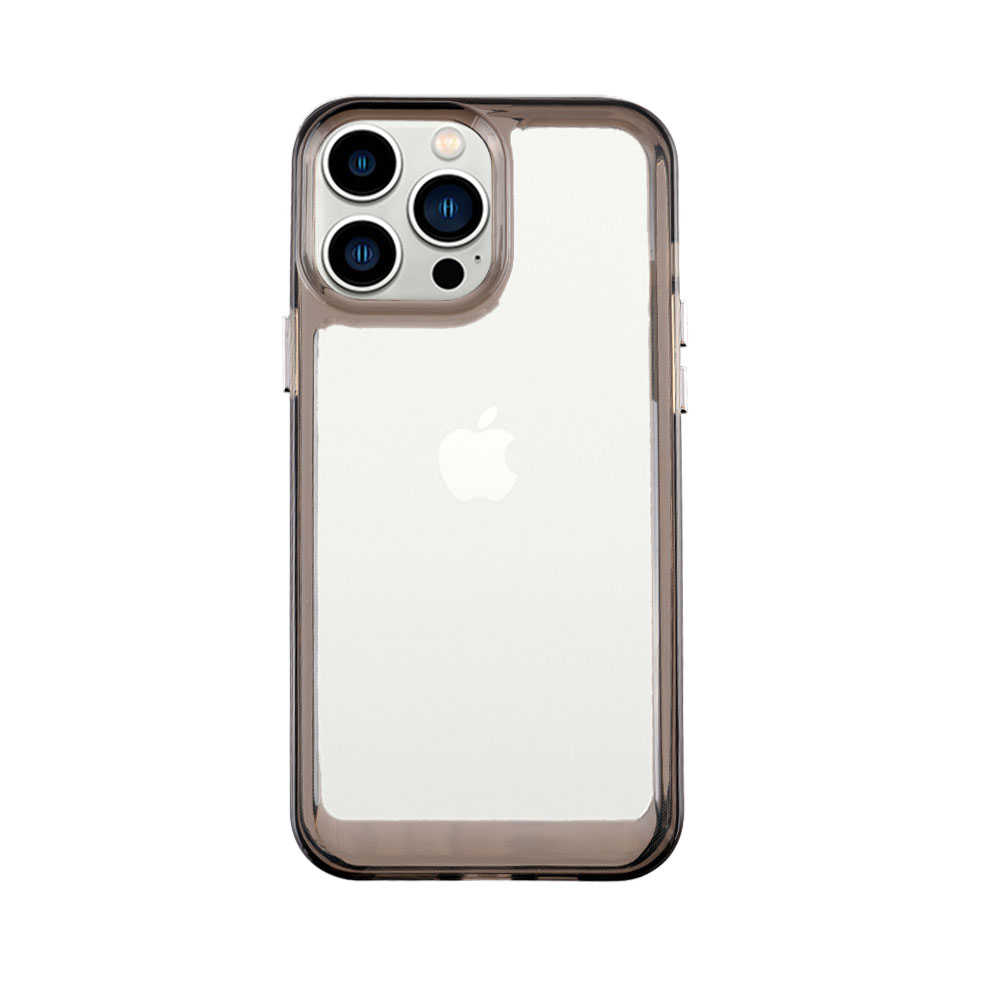 IDOL 1991 CRISTALYTE TPU ΘΗΚΗ IPHONE 14 PRO 6.1in CAMERA GUARD ΔΙΑΦΑΝΗ ΓΚΡΙ - Image 2