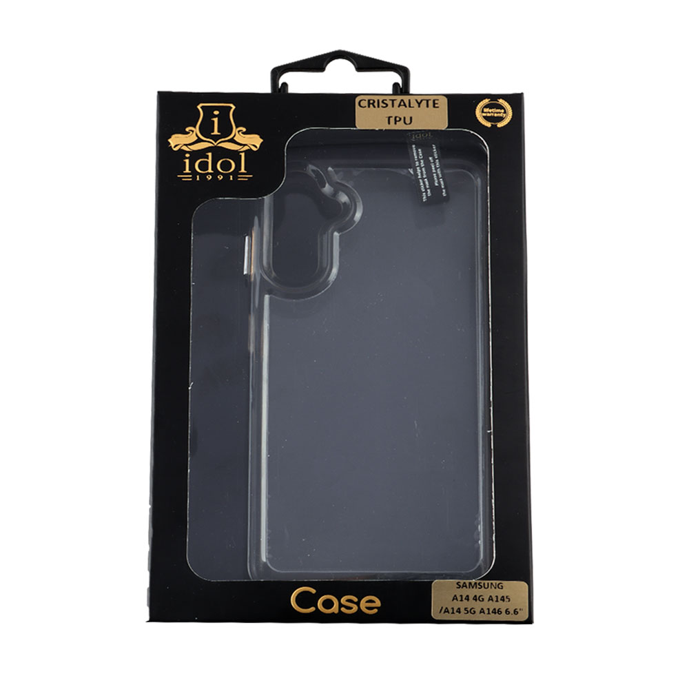 IDOL 1991 CRISTALYTE TPU ΘΗΚΗ SAMSUNG A14 4G A145/A14 5G A146 6.6in CAMERA GUARD ΔΙΑΦΑΝΗ ΓΚΡΙ - Image 9