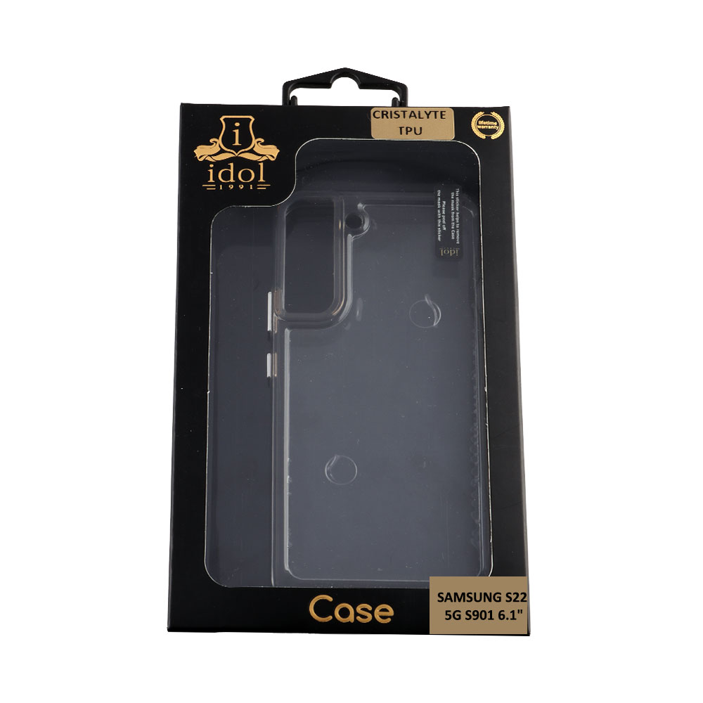 IDOL 1991 CRISTALYTE TPU ΘΗΚΗ SAMSUNG S22 5G S901 6.1in CAMERA GUARD ΔΙΑΦΑΝΗ ΓΚΡΙ - Image 9