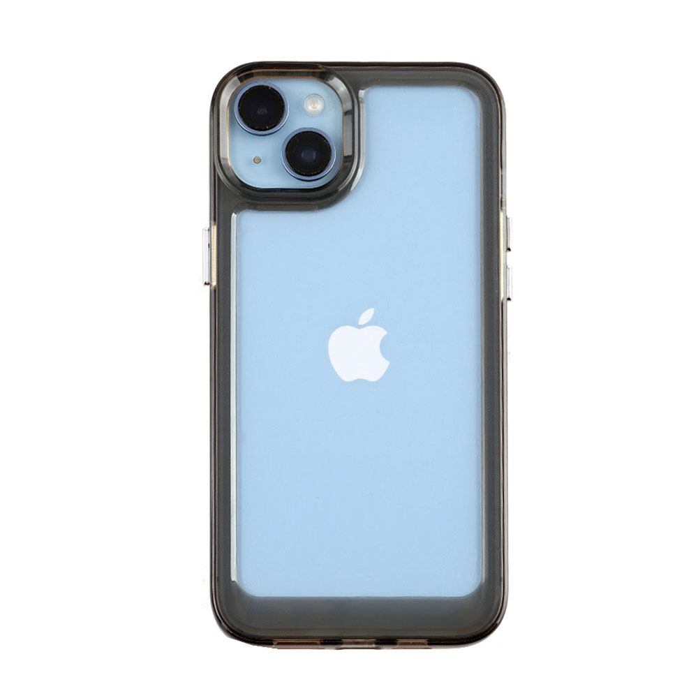IDOL 1991 CRISTALYTE TPU ΘΗΚΗ IPHONE 15 6.1in CAMERA GUARD ΔΙΑΦΑΝΗ ΓΚΡΙ - Image 2