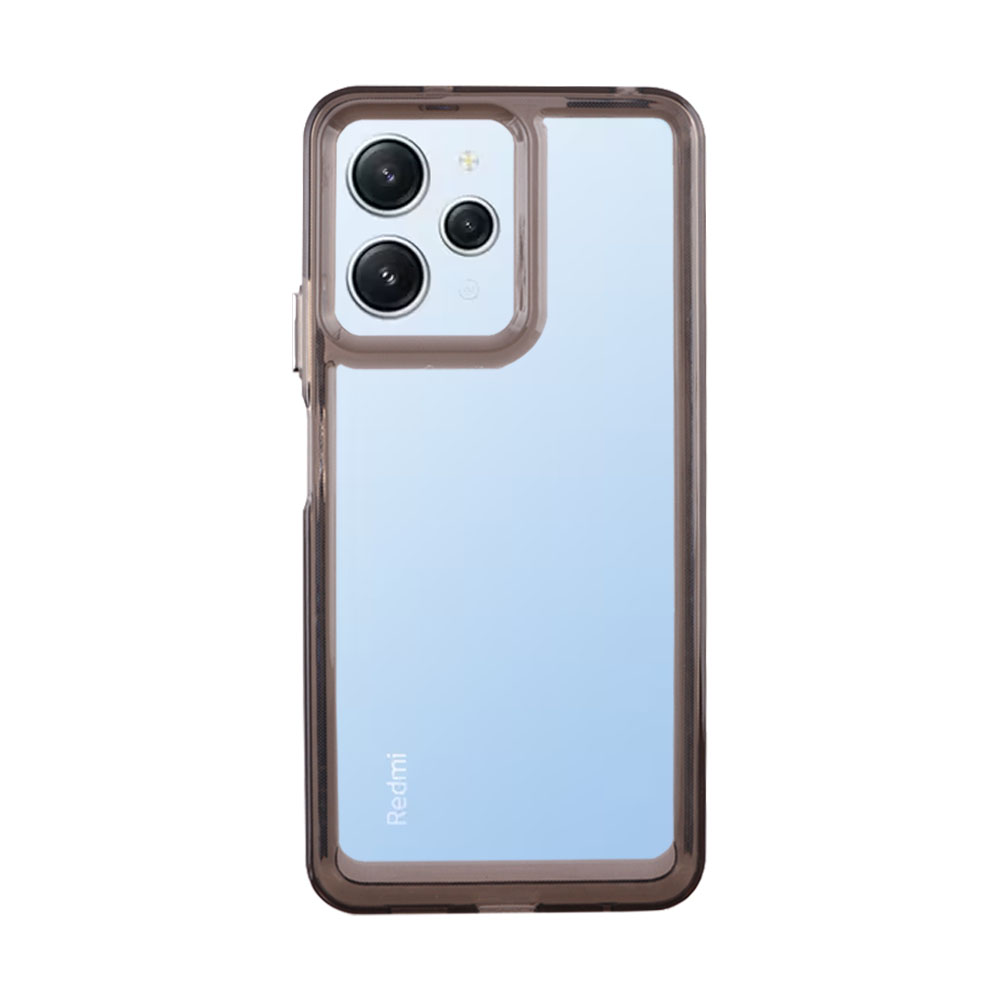 IDOL 1991 CRISTALYTE TPU ΘΗΚΗ XIAOMI REDMI 12 4G/5G 6.79in CAMERA GUARD ΔΙΑΦΑΝΗ ΓΚΡΙ - Image 2