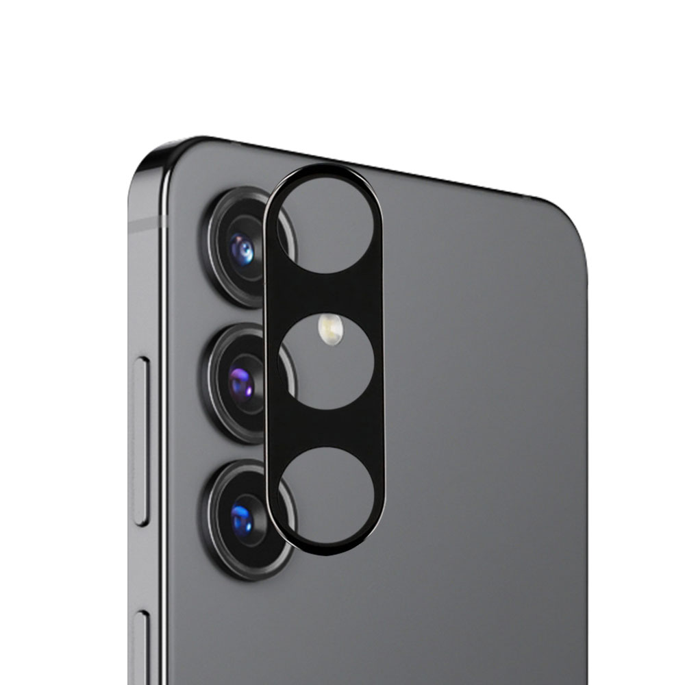 VOLTE-TEL CAMERA GLASS SAMSUNG S24 PLUS 5G S926 6.7in 9H 0.25mm 3D CURVED BLACK - Image 2