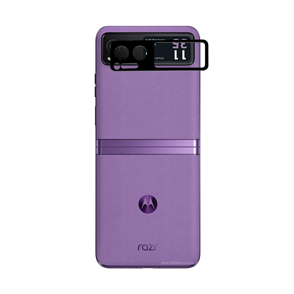 VOLTE-TEL CAMERA GLASS MOTOROLA RAZR 40 5G 6.9in 9H 0.30mm BLACK - Image 2