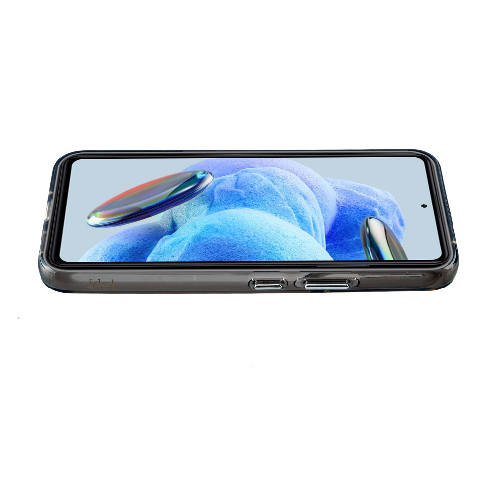 IDOL 1991 CRISTALYTE TPU ΘΗΚΗ XIAOMI REDMI NOTE 12 PRO 5G 6.67in CAMERA GUARD ΔΙΑΦΑΝΗ ΓΚΡΙ - Image 5