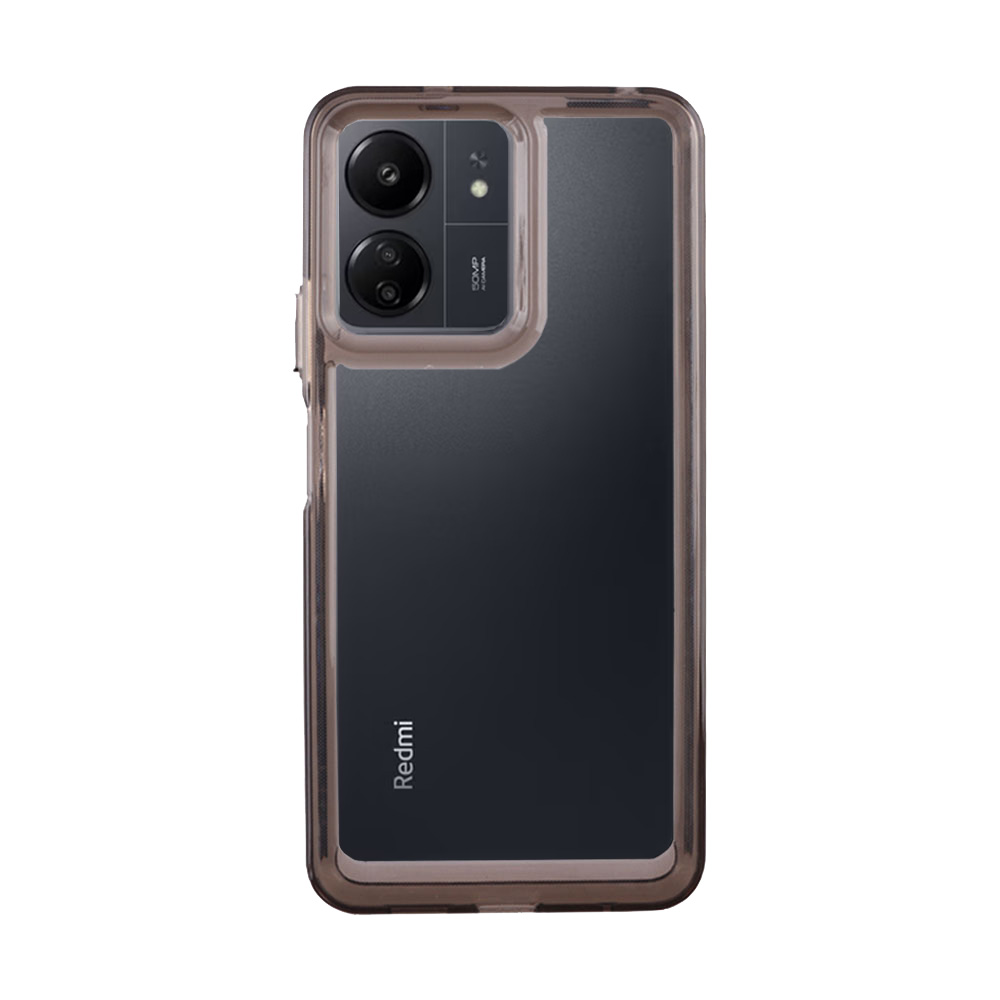 IDOL 1991 CRISTALYTE TPU ΘΗΚΗ XIAOMI REDMI 13C 4G/5G 6.74in CAMERA GUARD ΔΙΑΦΑΝΗ ΓΚΡΙ - Image 2