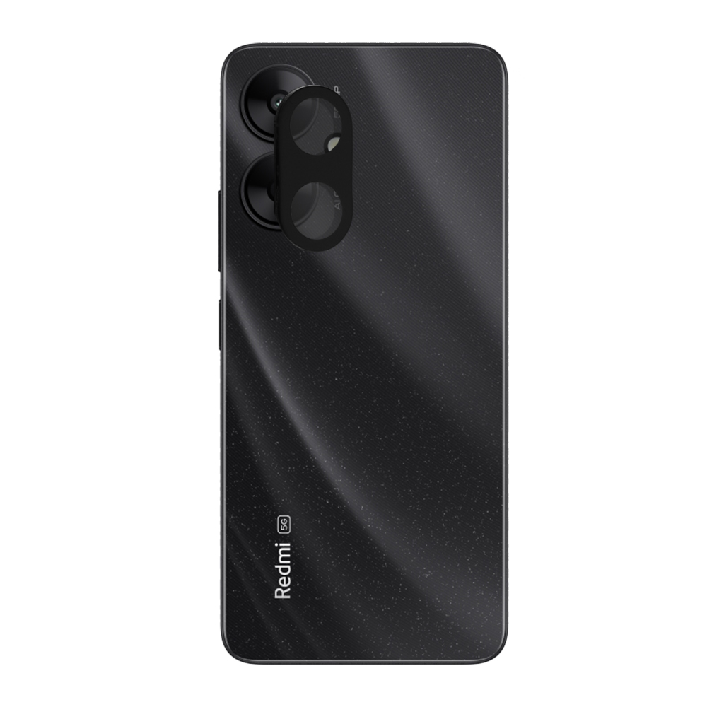 VOLTE-TEL CAMERA GLASS XIAOMI REDMI 13C 5G 6.74in 9H 0.25mm 3D CURVED BLACK - Image 2