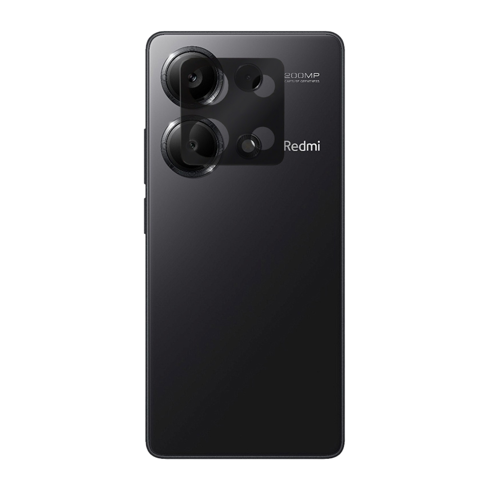 VOLTE-TEL CAMERA GLASS XIAOMI REDMI NOTE 13 PRO 4G 6.67in 9H 0.25mm 3D CURVED BLACK - Image 2
