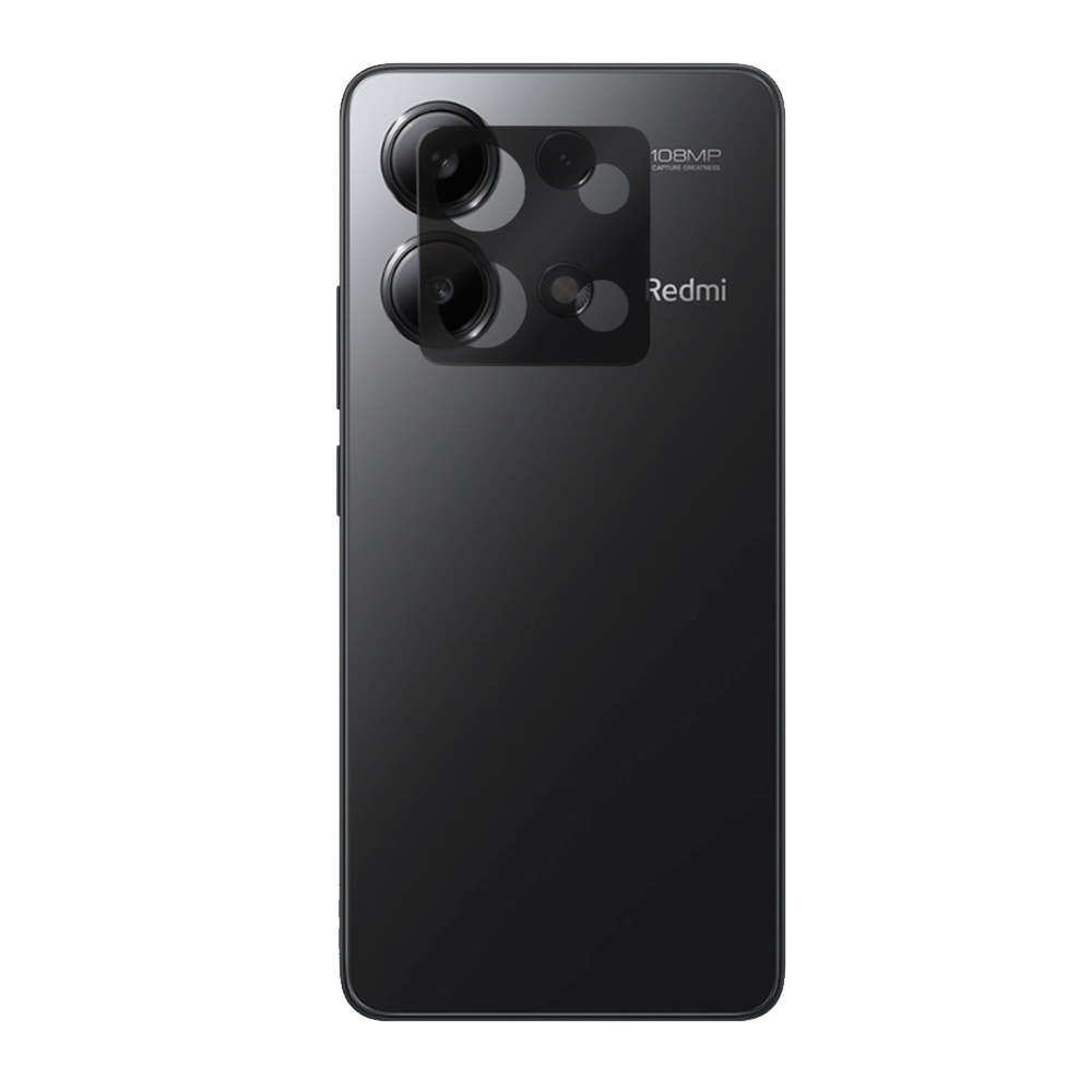 VOLTE-TEL CAMERA GLASS XIAOMI REDMI NOTE 13 4G 6.67in 9H 0.25mm 3D CURVED BLACK - Image 2