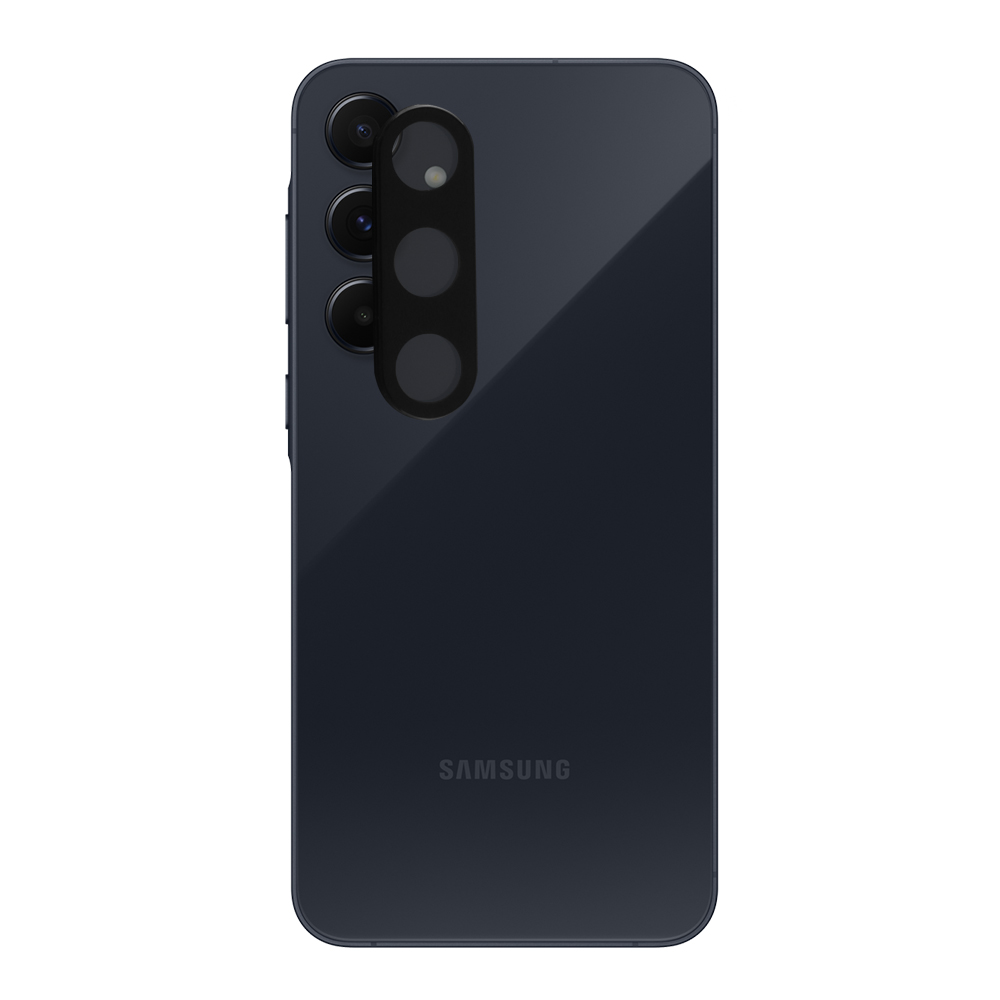 VOLTE-TEL CAMERA GLASS SAMSUNG A55 5G A556 6.6in 9H 0.25mm 3D CURVED BLACK - Image 2