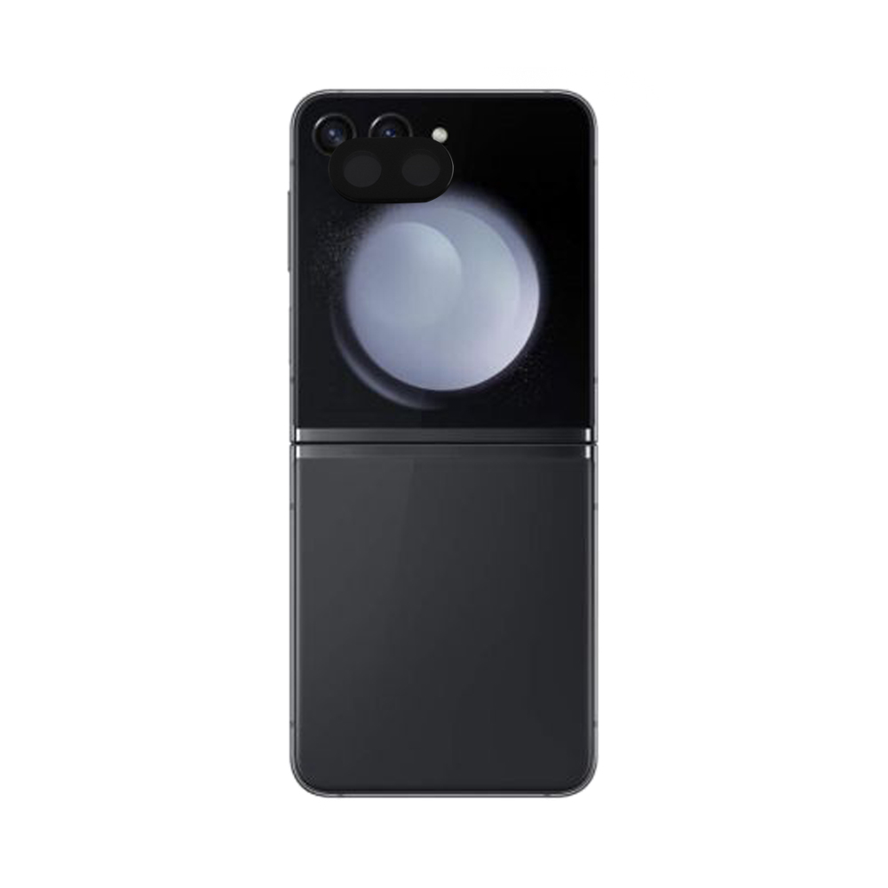 VOLTE-TEL CAMERA GLASS SAMSUNG Z FLIP 7 FE 5G F761/Z FLIP 6 5G F741 6.7in 9H 0.25mm 3D CURVED BLACK - Image 2