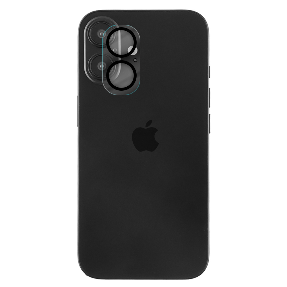 VOLTE-TEL CAMERA GLASS IPHONE 16 6.1in/16 PLUS 6.9in 9H 0.25mm 3D CURVED BLACK - Image 2