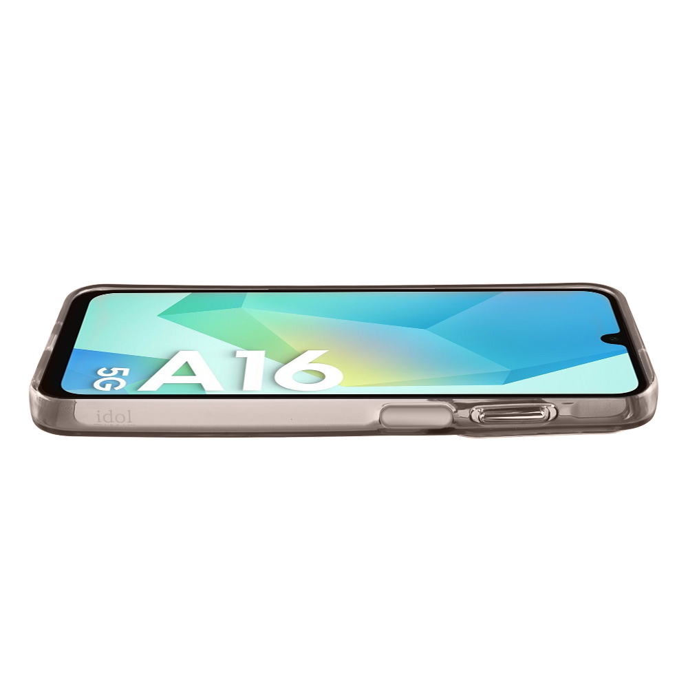 IDOL 1991 CRISTALYTE TPU ΘΗΚΗ SAMSUNG A16 4G A165/A16 5G A166 6.7in CAMERA GUARD ΔΙΑΦΑΝΗ ΓΚΡΙ - Image 4
