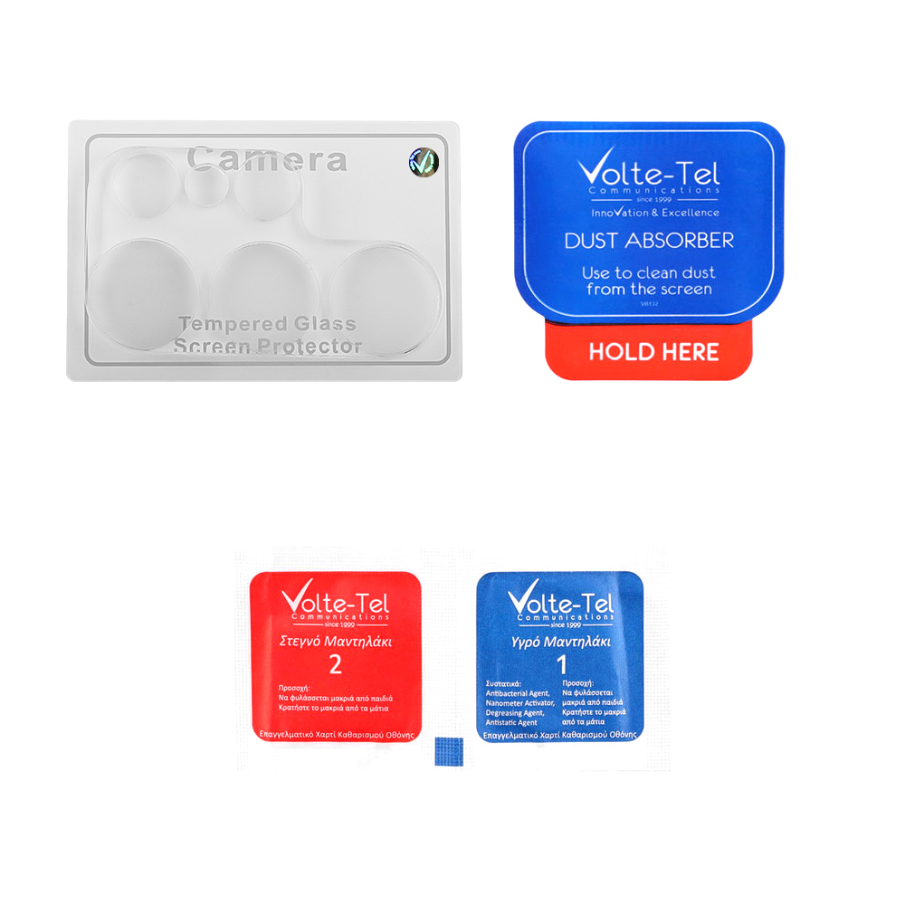 VOLTE-TEL CAMERA GLASS SAMSUNG S25 ULTRA 5G S938 6.9in 9H 0.25mm 3D CURVED TRANSPARENT - Image 4