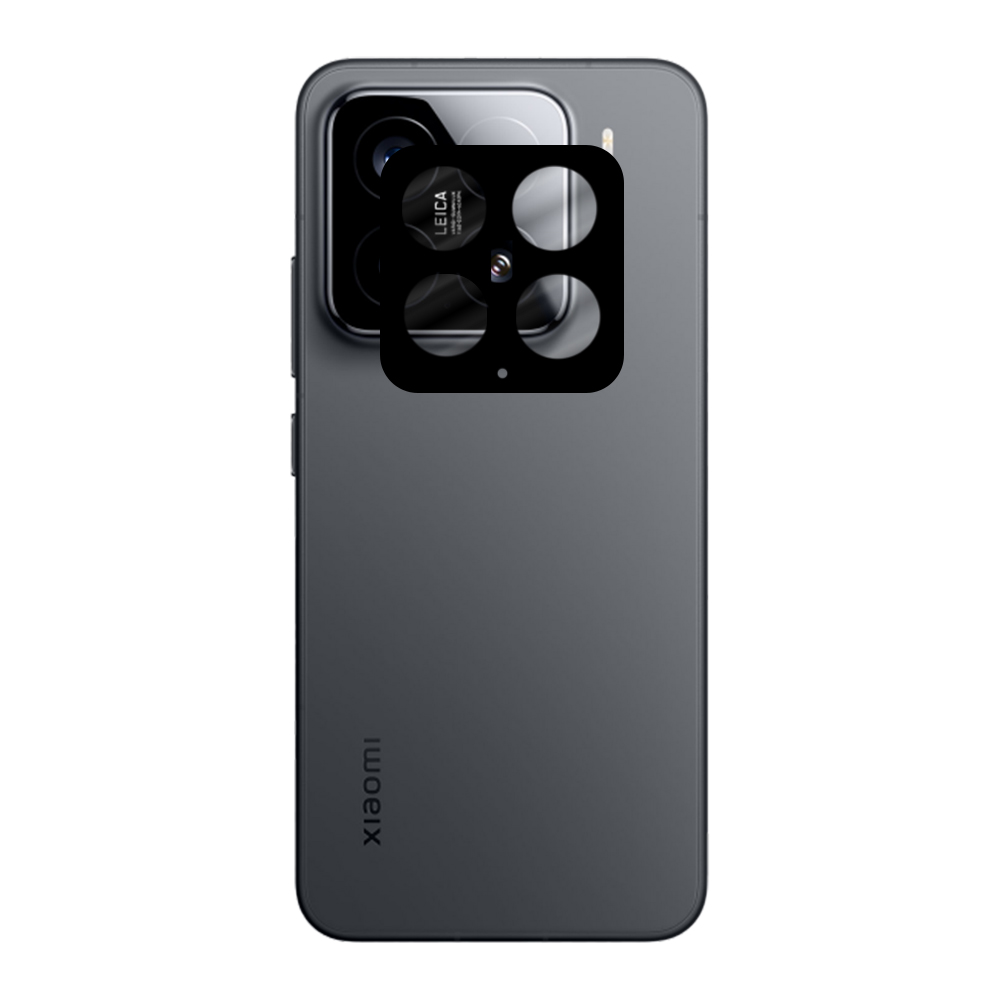 VOLTE-TEL CAMERA GLASS XIAOMI 15 5G 6.36in 9H 0.25mm 3D CURVED BLACK - Image 2