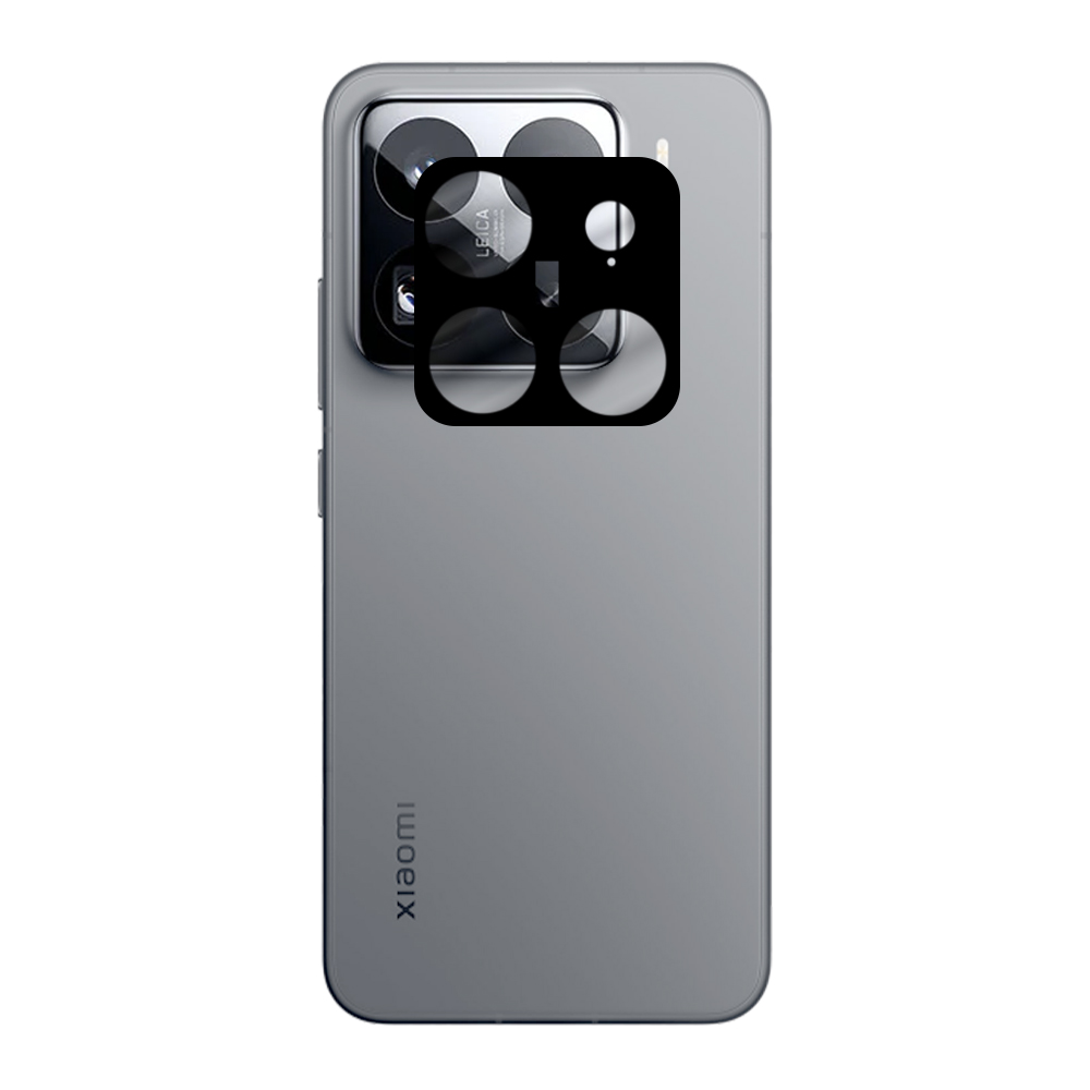 VOLTE-TEL CAMERA GLASS XIAOMI 15 PRO 5G 6.73in 9H 0.25mm 3D CURVED BLACK - Image 2