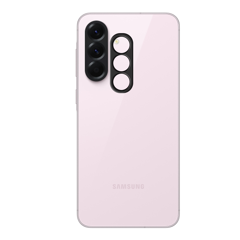 VOLTE-TEL CAMERA GLASS SAMSUNG A56 5G A566 6.7in 9H 0.25mm 3D CURVED BLACK - Image 2