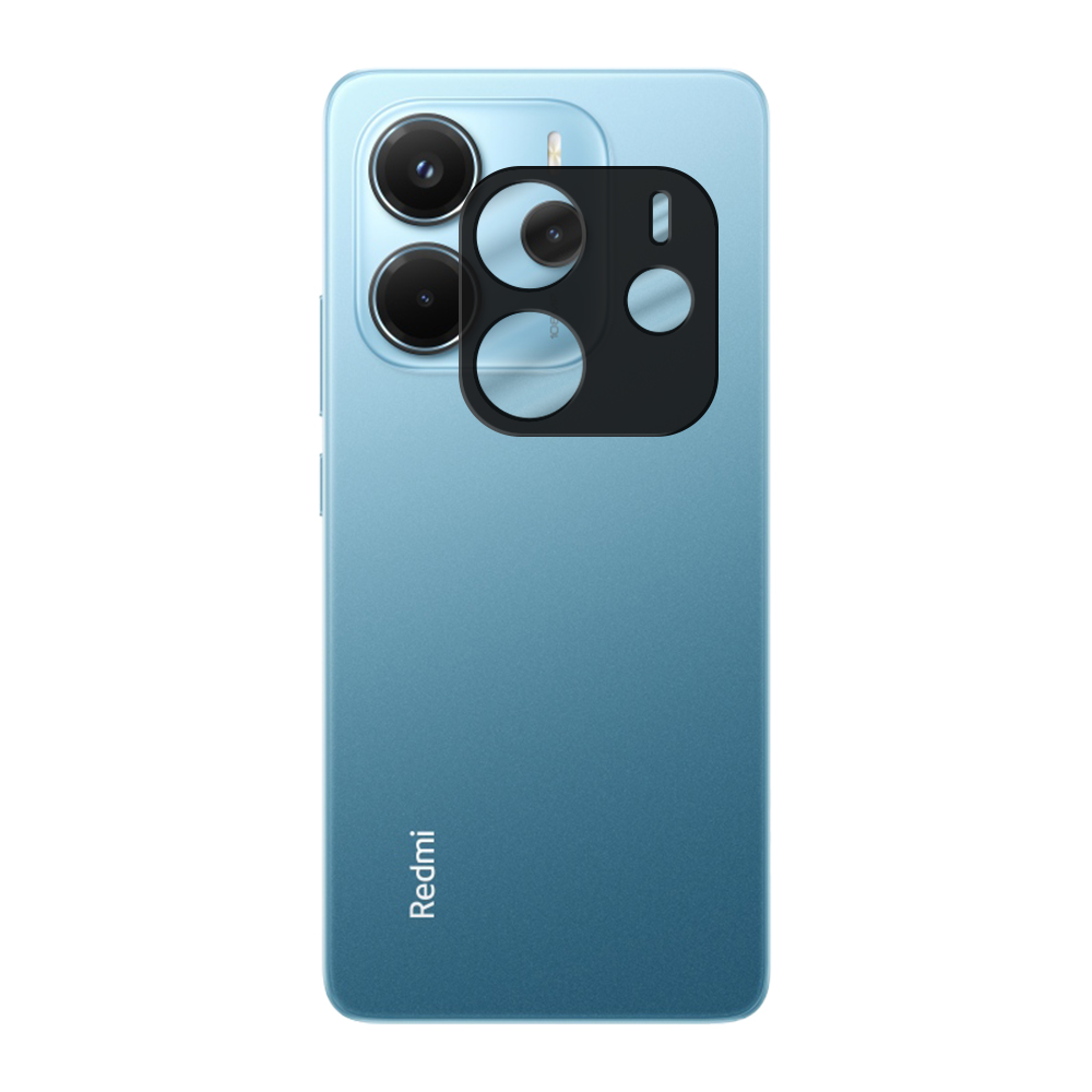 VOLTE-TEL CAMERA GLASS XIAOMI REDMI NOTE 14 4G 6.67in 9H 0.25mm 3D CURVED BLACK - Image 2