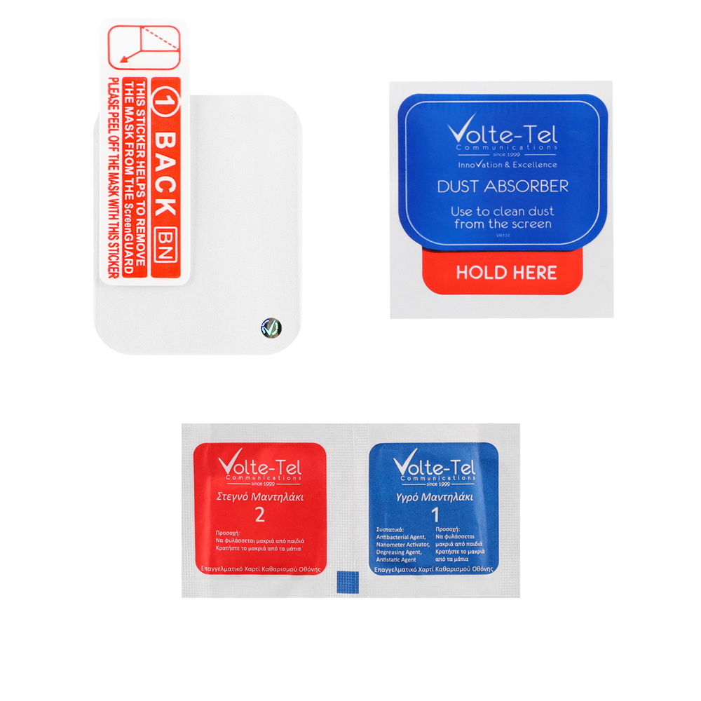 VOLTE-TEL TEMPERED GLASS XIAOMI REDMI WATCH 5 ACTIVE 2in 9H 0.30mm 2.5D FULL GLUE FULL COVER - Image 3