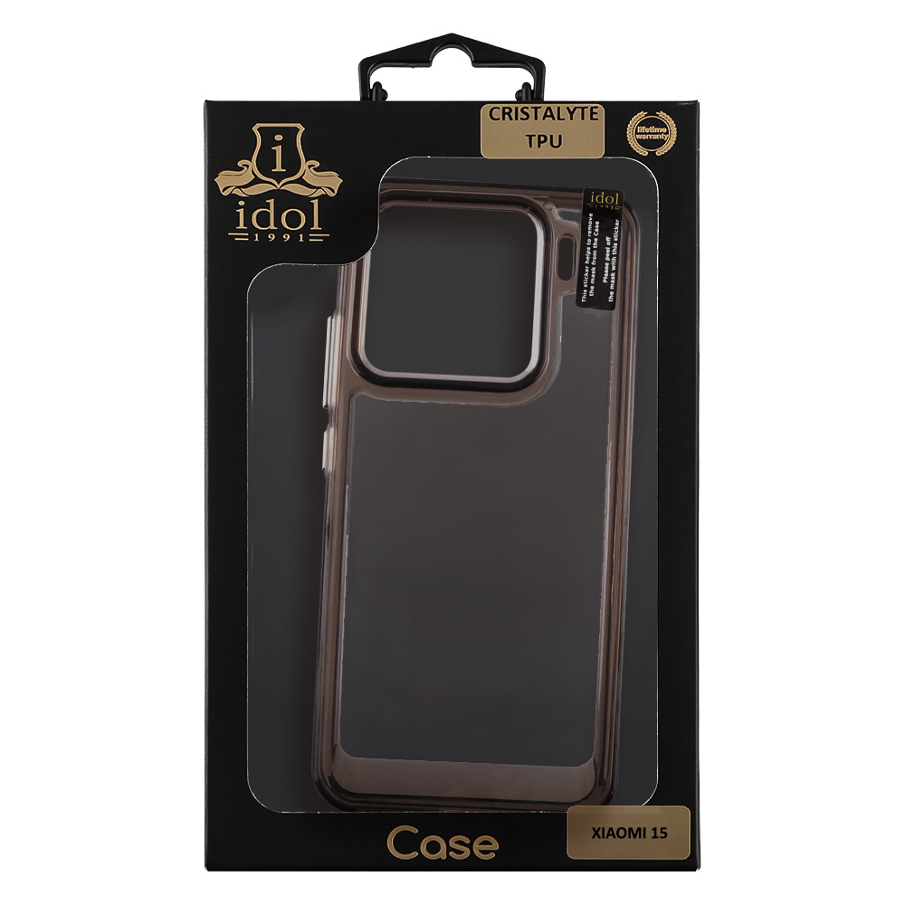 IDOL 1991 CRISTALYTE TPU ΘΗΚΗ XIAOMI 15 6.36in CAMERA GUARD ΔΙΑΦΑΝΗ ΓΚΡΙ - Image 8