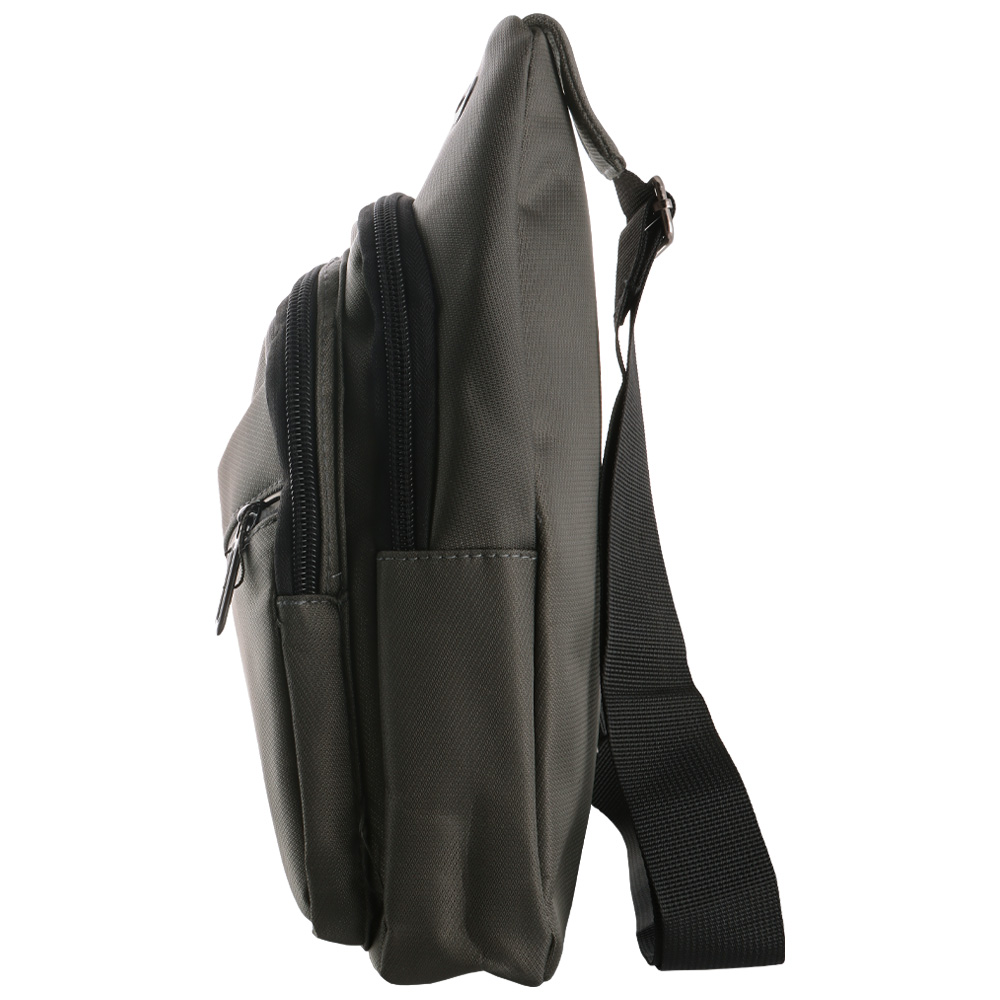 NSP N120 SPORT ΤΣΑΝΤΑΚΙ ΑΔΙΑΒΡΟΧΟ CROSSBODY 7.5L DURABLE ΥΦΑΣΜΑΤΙΝΟ GREY - Image 3