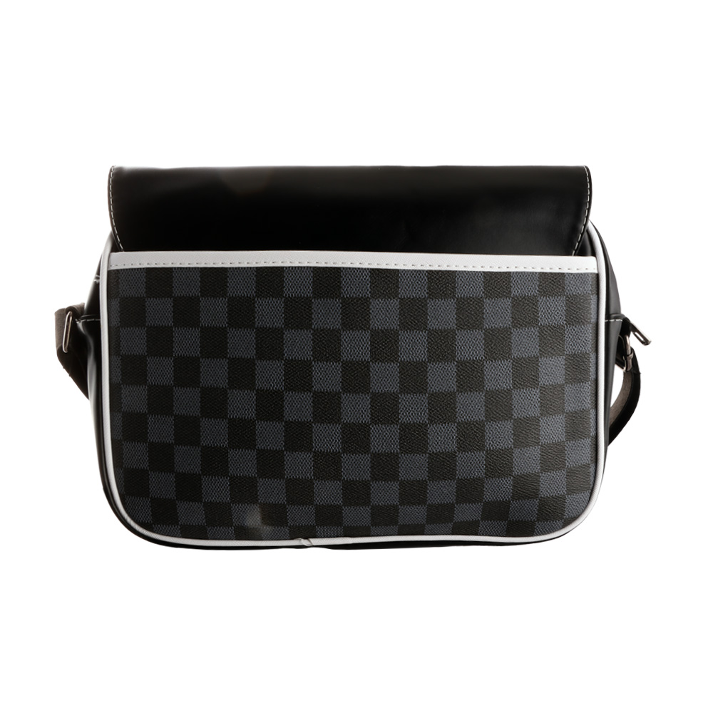 NSP N125 CUBIK ΤΣΑΝΤΑΚΙ ΩΜΟΥ/ΧΙΑΣΤΙ ΜΕ ΘΗΚΗ TABLET 11"/5.5L ΔΕΡΜΑΤΙΝΟ BLACK - Image 2