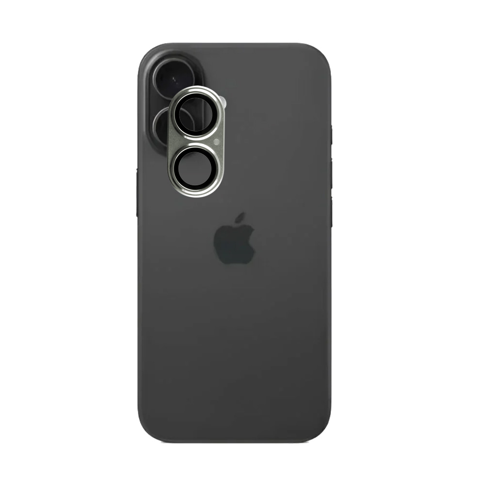 VOLTE-TEL CAMERA GLASS COVER IPHONE 17 6.3in 9H 0.30MM 3D AR ALUMINIUM-ELECTROPLATING FRAME GREEN - Image 2