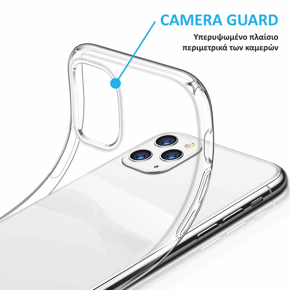 VOLTE-TEL ΘΗΚΗ IPHONE 17 PRO MAX 6.9" SLIMCOLOR AIR TPU CAMERA GUARD ΔΙΑΦΑΝΗ - Image 2