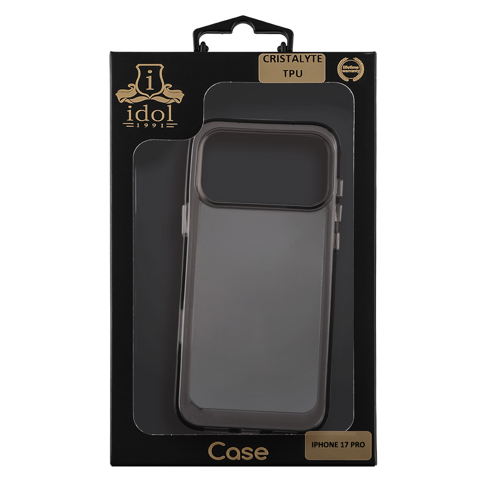 IDOL 1991 CRISTALYTE TPU ΘΗΚΗ IPHONE 17 PRO 6.3in CAMERA GUARD ΔΙΑΦΑΝΗ ΓΚΡΙ - Image 8