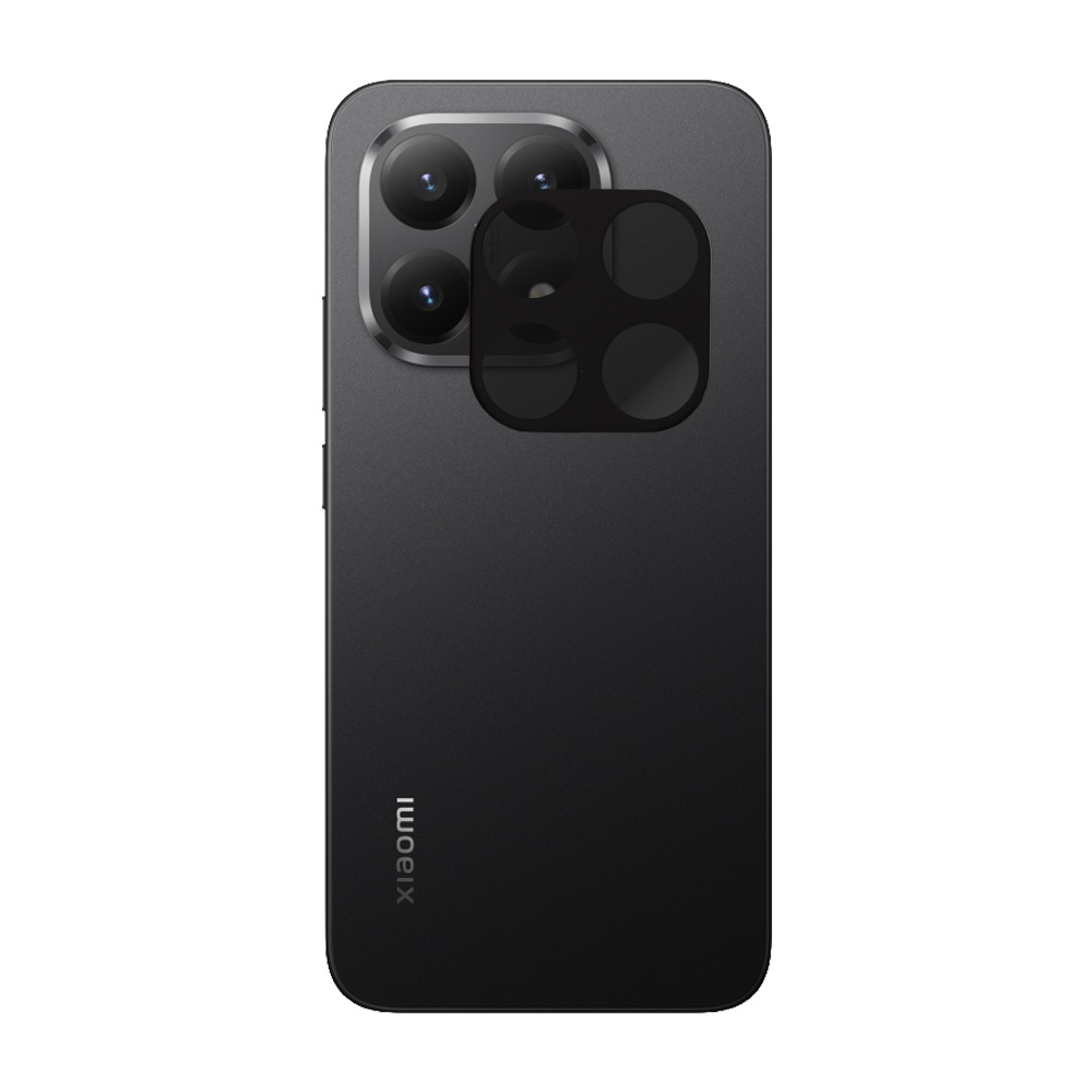VOLTE-TEL CAMERA GLASS XIAOMI 15T 5G 6.83in 9H 0.25mm 3D CURVED BLACK - Image 2
