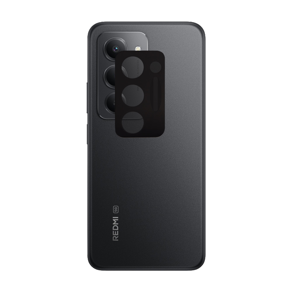 VOLTE-TEL CAMERA GLASS XIAOMI REDMI 15 5G 6.9in 9H 0.25mm 3D CURVED BLACK - Image 2