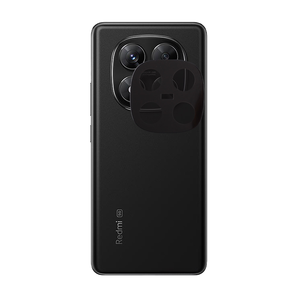 VOLTE-TEL CAMERA GLASS XIAOMI REDMI NOTE 15 5G/POCO M8 5G 6.77in 9H 0.25mm 3D CURVED BLACK - Image 2