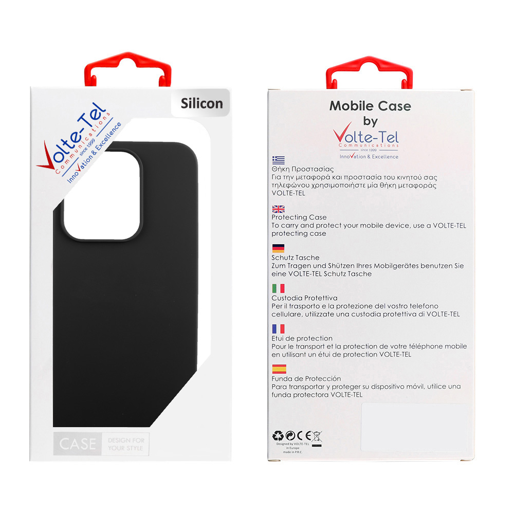 VOLTE-TEL SILICON TPU ΘΗΚΗ XIAOMI REDMI 15C 5G 6.9in CAMERA GUARD BLACK - Image 5