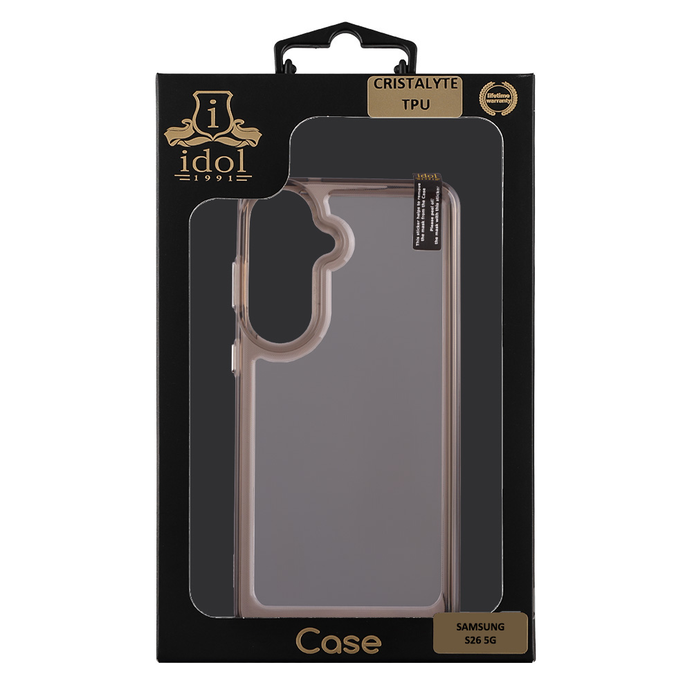 IDOL 1991 CRISTALYTE TPU ΘΗΚΗ SAMSUNG S26 5G 6.3in CAMERA GUARD ΔΙΑΦΑΝΗ ΓΚΡΙ - Image 8