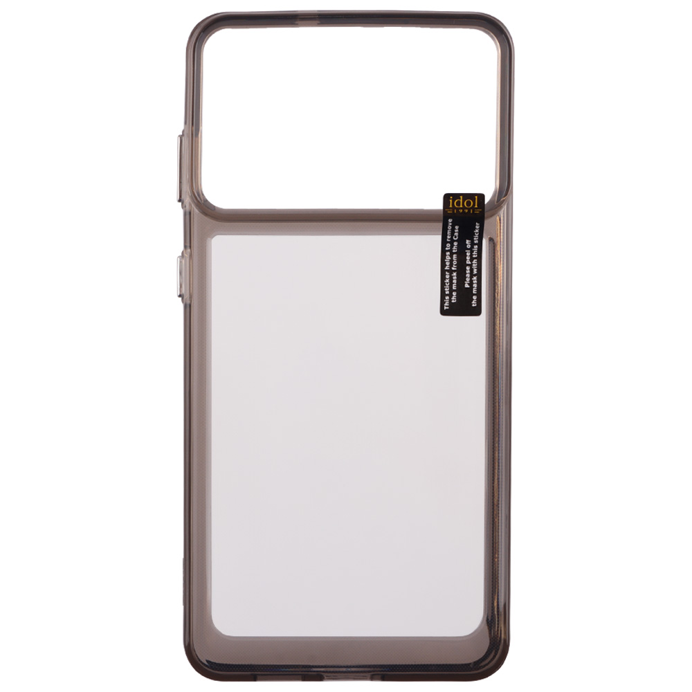 IDOL 1991 CRISTALYTE TPU ΘΗΚΗ SAMSUNG S26 EDGE 5G 6.66in CAMERA GUARD ΔΙΑΦΑΝΗ ΓΚΡΙ - Image 2