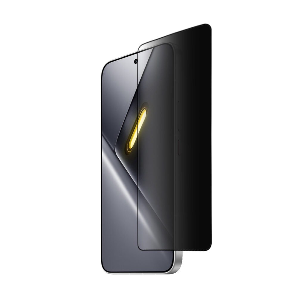 IDOL 1991 PRIVACY ANTISPY TEMPERED GLASS XIAOMI POCO X8 PRO 6.59in 9H 0.25mm SEMI CURVED FINGER UNLOCK FULL GLUE BLACK - Image 2