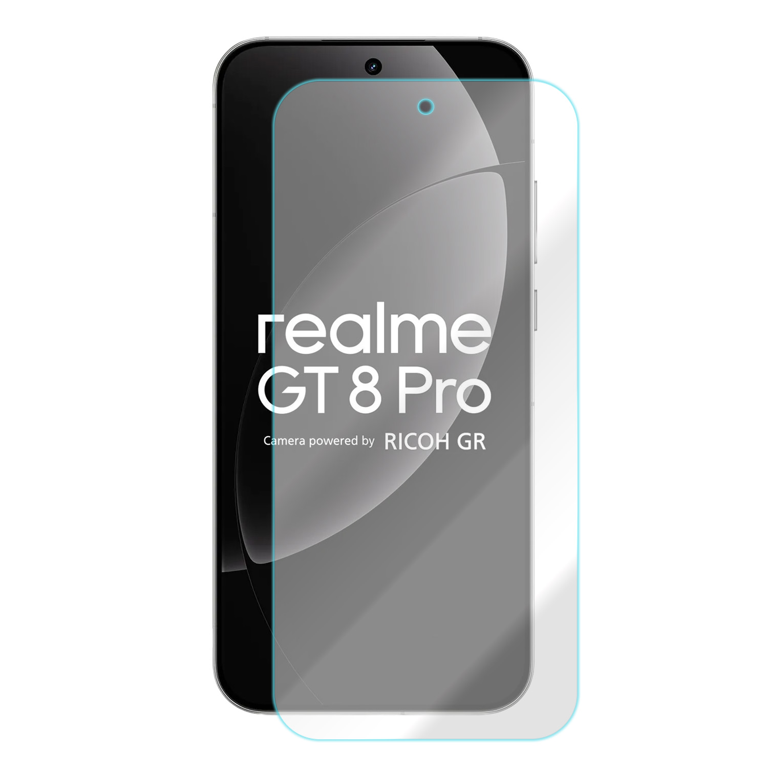 VOLTE-TEL TEMPERED GLASS REALME GT 8 PRO 5G 6.79in 9H 0.30mm 2.5D FULL GLUE - Image 2
