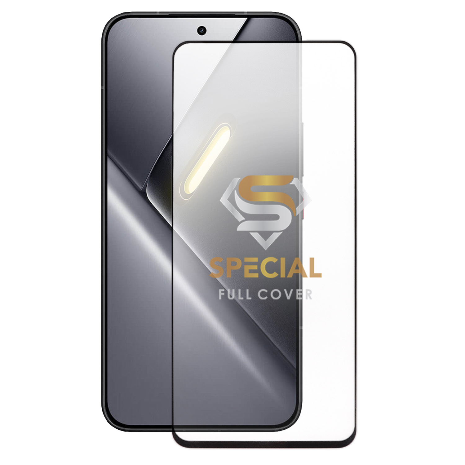 IDOL 1991 SPECIAL TEMPERED GLASS XIAOMI POCO X8 PRO MAX 5G 6.83in 9H 0.25mm FULL COVER FINGER UNLOCK FULL GLUE BLACK - Image 2