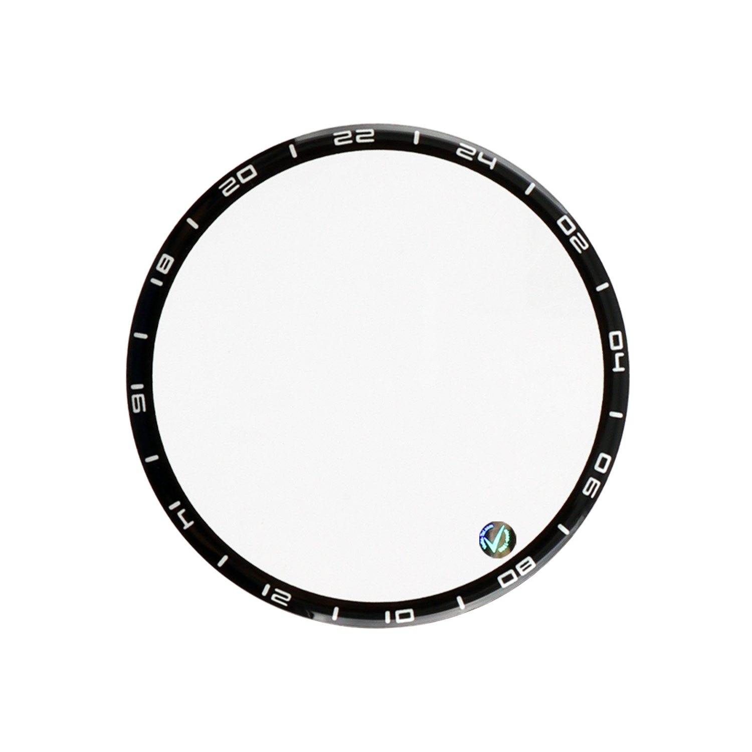 VOLTE-TEL PLEXI TEMPERED GLASS GARMIN VENU X1 46mm 3D EDGE 2.0in 0.30mm FULL GLUE FULL COVER BLACK - Image 2