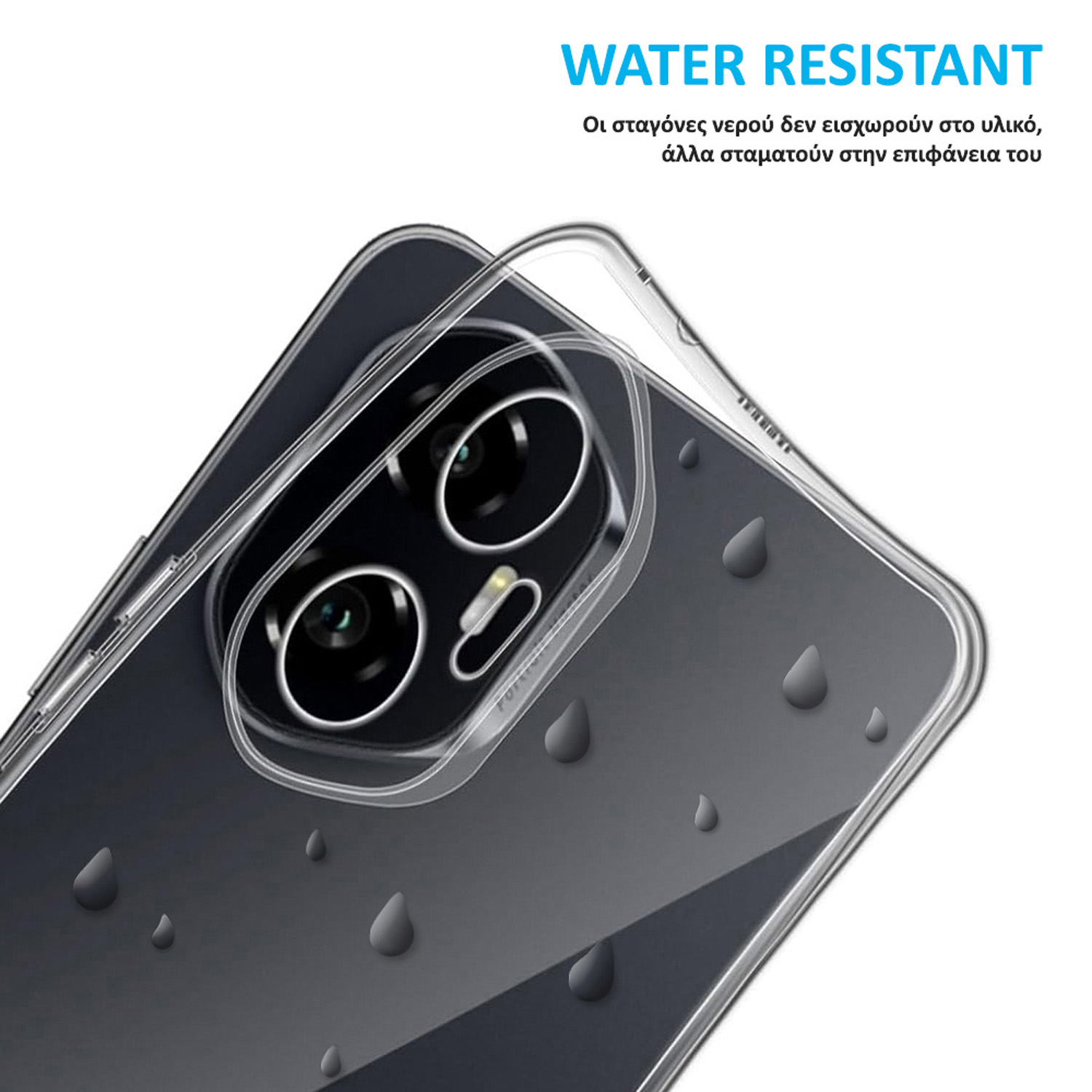 VOLTE-TEL ΘΗΚΗ OPPO A6 5G 6.75" SLIMCOLOR AIR TPU FULL CAMERA PROTECTION ΔΙΑΦΑΝΗ - Image 3