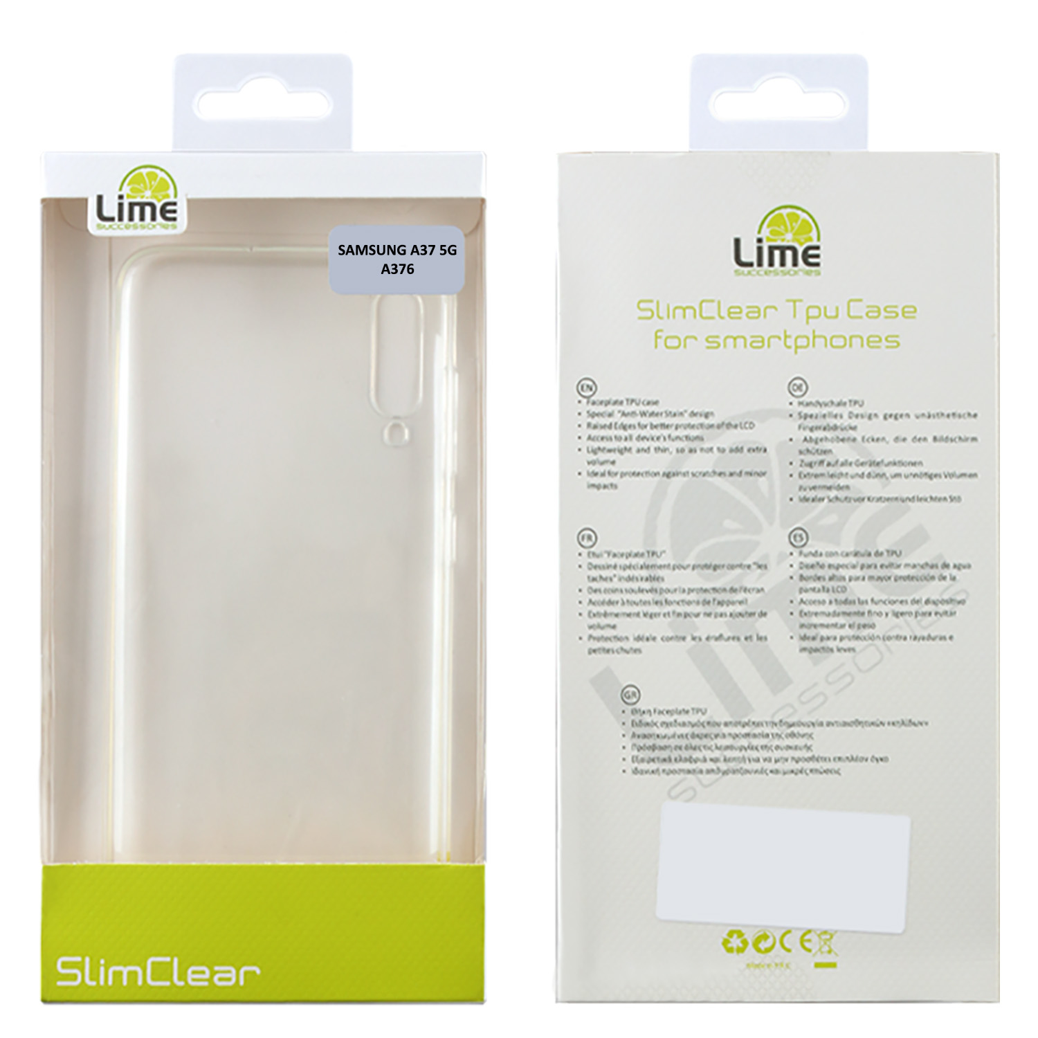 LIME ΘΗΚΗ SAMSUNG A37 5G A376 6.7" SLIMCLEAR TPU CAMERA GUARD ΔΙΑΦΑΝΗ - Image 4