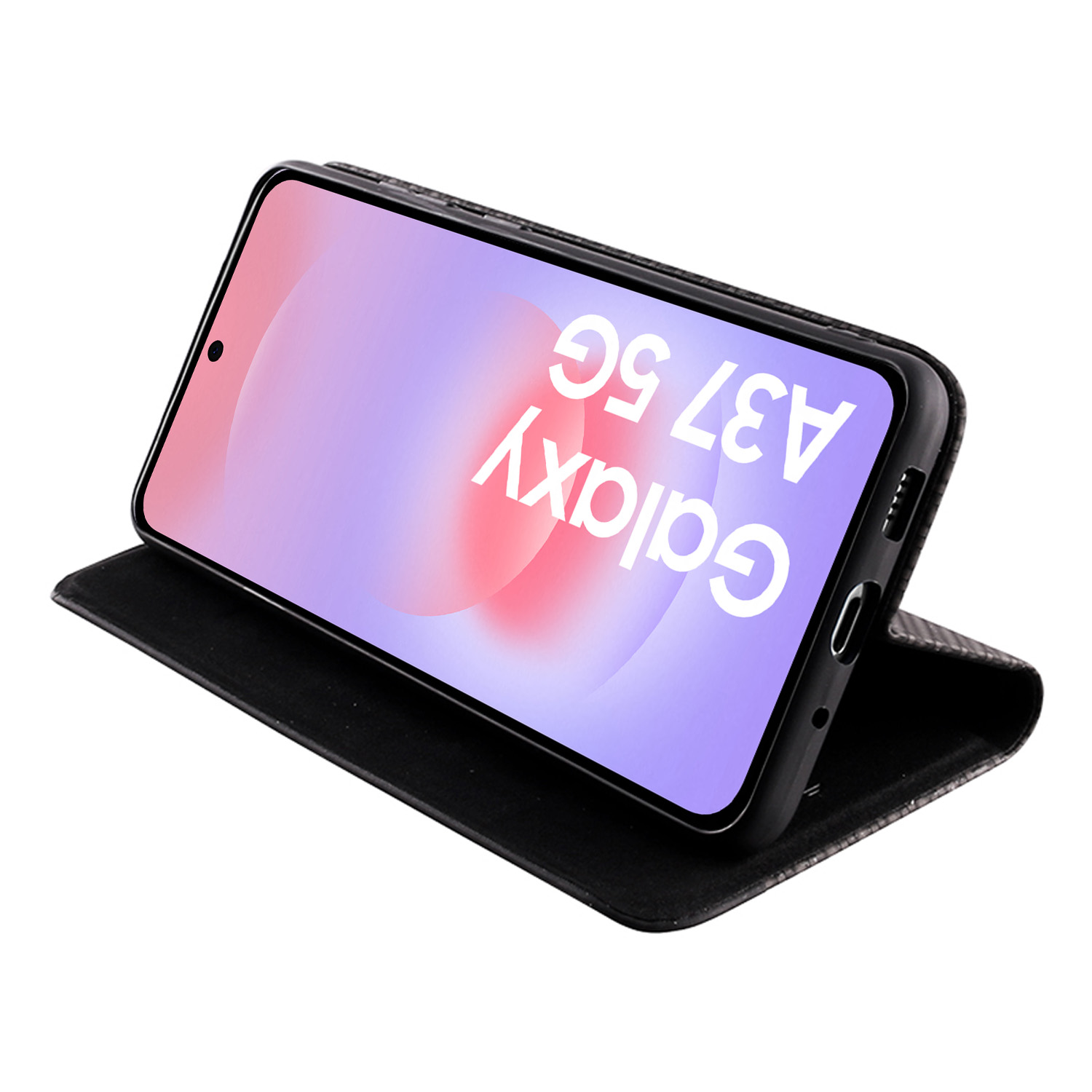 IDOL 1991 ELITE ΘΗΚΗ SAMSUNG A37 5G A376 6.7in ANTI-RFID BOOK STAND BLACK - Image 5
